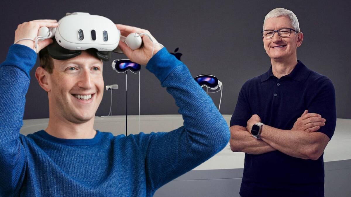¿Tiene algo que decir Zuckerberg sobre las Vision Pro de Apple?