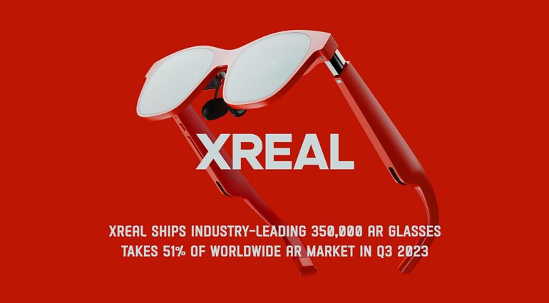 XREAL afirma haber vendido “hasta” 350.000 pares de gafas de Realidad Aumentada (RA) desde su creación en 2017.